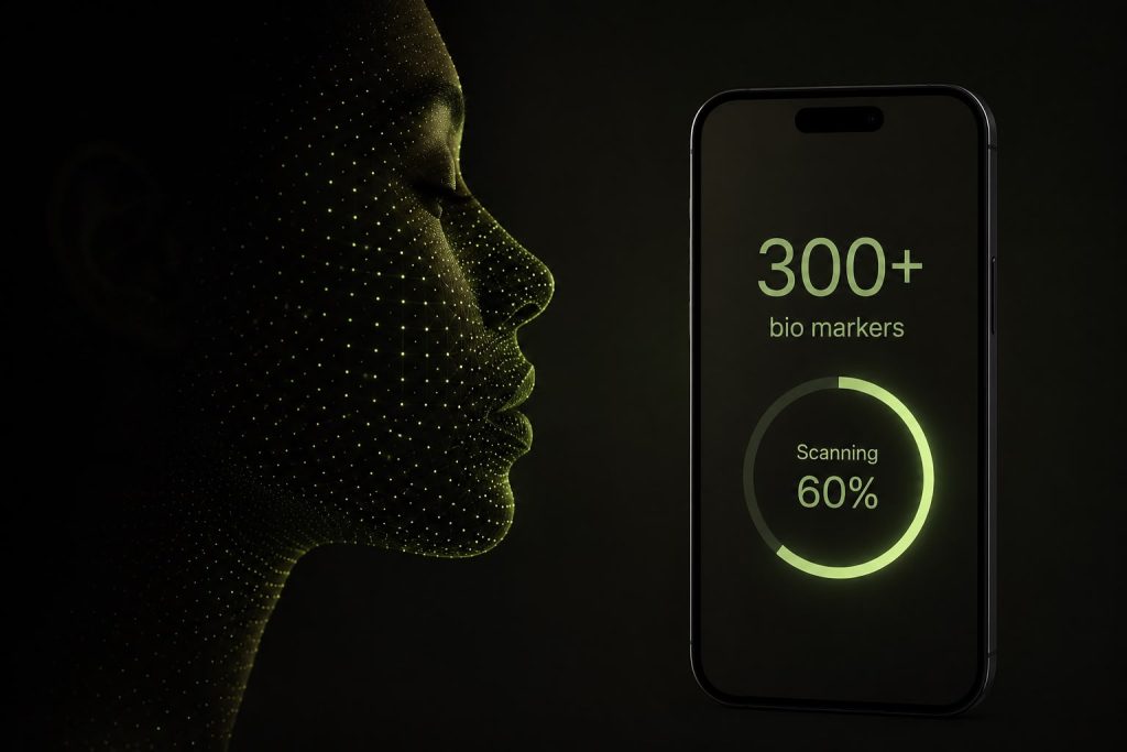 Escaner facial Vital Health Global, Tecnología del Bienestar.
